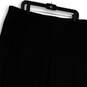 NWT Womens Black Flat Front Dotted Straight Leg Ankle Pants Size 3X image number 4