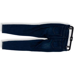 Womens Blue Medium Wash Denim Pockets Stretch Skinny Leg Jeans Size 4 alternative image