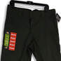 NWT Mens Green Slash Pocket Slim Fit Tapered Leg Chino Pants Size 36X32 image number 3