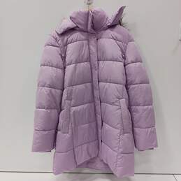 Women’s Talbots Faur Fur Trimmed Puffer Jacket Sz L