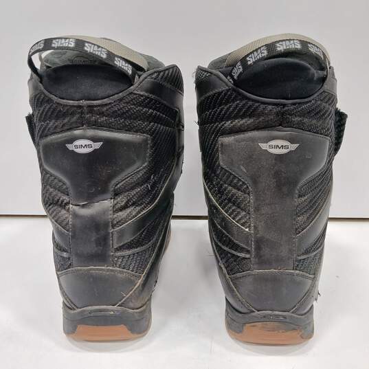 Sims Caliber Men's Snowboard Boots Size 10 image number 4