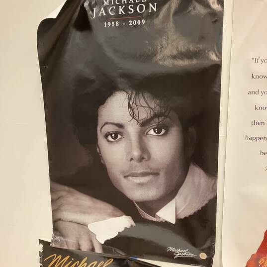 Lot of Michael Jackson Posters image number 4