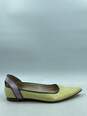 Authentic Manolo Blahnik Yellow Pointed Flats W 7.5 image number 1