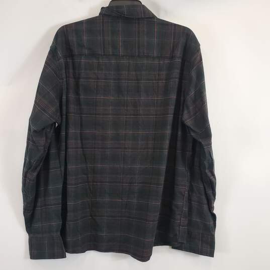 APT 9 Men Green Plaid Button Up XL NWT image number 2