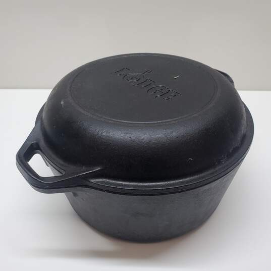Lodge 3 8DOL Cast Iron Double Dutch Oven image number 2