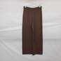 St John Vintage Brown Wool Blend Knit Pant WM Size 2 image number 1
