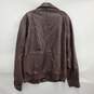 Danier MN's Genuine Leather Brown Bomber Jacket Size XL image number 2