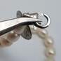 Sterling Silver Fw Pearl Knotted 7.2mm Heart Tag Legacy Bracelet 16g image number 9