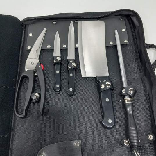 Mountain Quest Kutmaster 28pc Stainless Cutlery Set with Carry Case image number 6