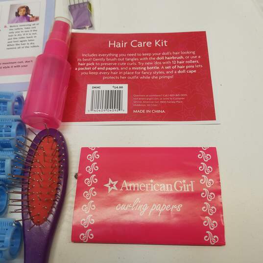 American Girl Doll Hair Styling Salon Caddy w/ Accessories & Mini Doll image number 9