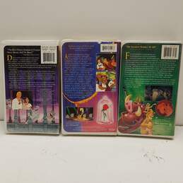 Vintage Walt Disney VHS Tapes Bundle (Set of 3) alternative image