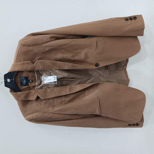 Women's Brown Suit Jacket Sz 0 NWT image number 1