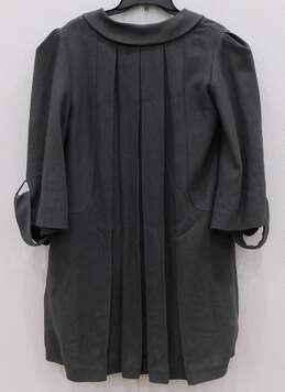 Brian Reyes Gray Jacket and Skirt Women's Size 4 alternative image