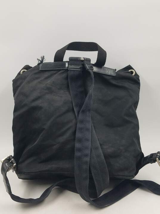 Authentic Prada Black Tessuto Backpack image number 2