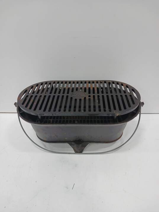 Buy the Lodge Sportsman's Cast Iron Pro Grill