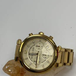 Designer Michael Kors MK-5276 Gold-Tone Stainless Steel Analog Wristwatch