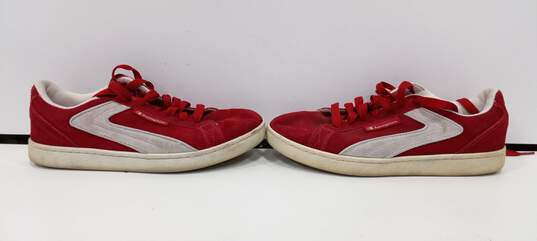 Champion Men's Red Suede Shoes Size 8.5 image number 3
