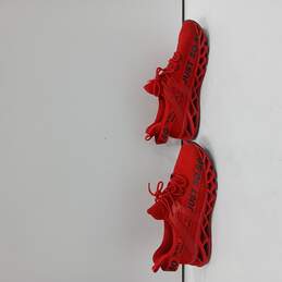 Men's Just So So Red Sneakers Sz 46 alternative image