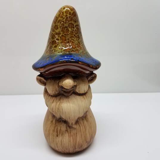 Vintage Pottery Gnome - 11in image number 1