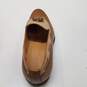 Paul Fredrick Italy Canvas Leather Wingtip Tassel Loafers Men's Size 10 M image number 8