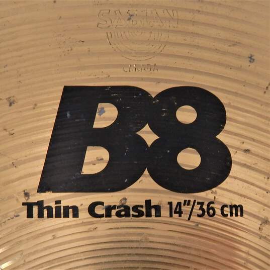 Sabian B8 Thin Crash Cymbal 14 Inch image number 4