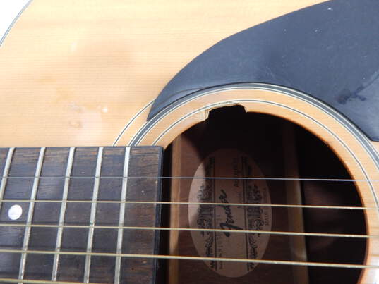 VNTG Fender Brand Alexus 30 Model Wooden Acoustic Guitar image number 7