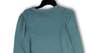 NWT Womens Blue Round Neck Long Sleeve Pullover Sweatshirt Size Small image number 4
