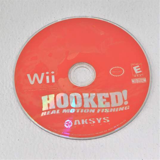 Nintendo Wii Hooked! Real Motion Fishing! CIB image number 5