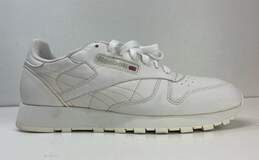 Reebok Classic Leather White Sneakers Men's Size 8