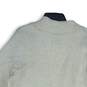 Abercrombie & Fitch Womens Cream Knitted Open Front Cardigan Sweater Size XL image number 4