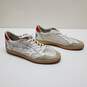 GOLDEN GOOSE White & Red Mesh Ball Star Sneakers, Brand Size 45 image number 1