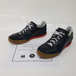Givenchy Navy Blue Leather Sneakers Men's Size 9