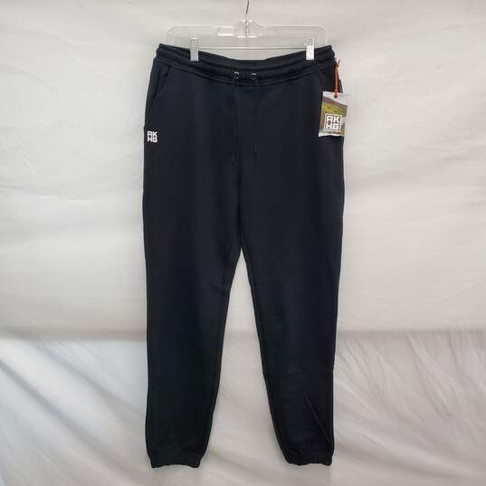 NWT Alaskan Hardgear WM's Crosshaul Cotton Black Sweatpants Size M image number 1