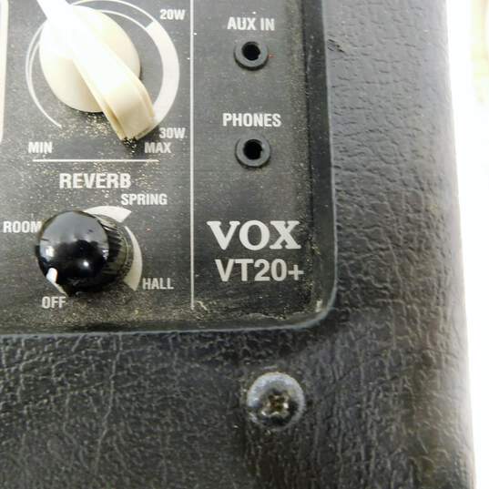 Vox Brand VT20+ Model Electric Guitar Amplifier w/ Power Cable image number 6