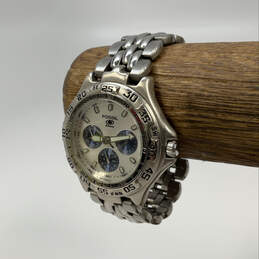Designer Fossil Silver-Tone Stainless Steel Chronograph Analog Wristwatch alternative image
