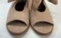 Bernardo Lizzie Tan Suede Heels Shoes Size 6.5 M image number 3