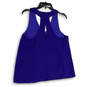 NWT Womens Purple Sleeveless Wide Strap V-Neck Racer Back Tank Top Size M image number 2
