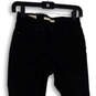 Womens Black Denim Dark Wash 5-Pocket Design Curvy Skinny Jeans Size 25 image number 3