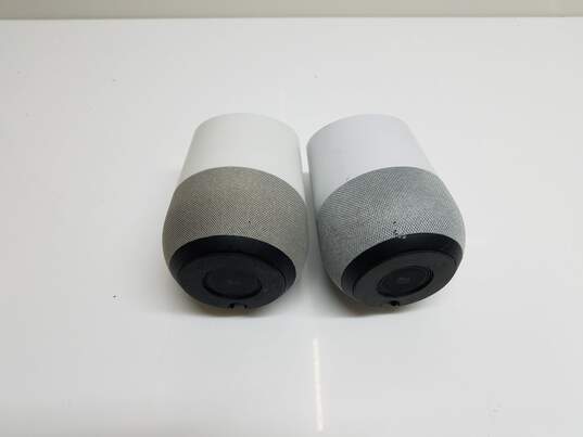 Lot of Two Google Home Smart Speakers image number 3