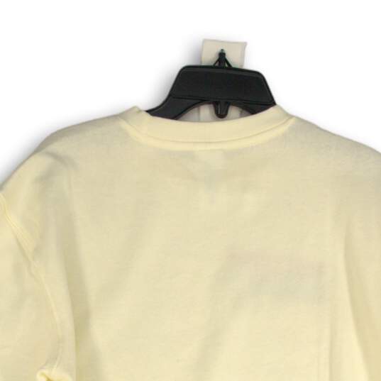 Disney Womens Ivory Graphic Prints Creme Crew Neck Pullover Sweatshirt Size L image number 4