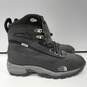 The North Face Men's Black And Gray Waterproof Boots Size 9 image number 2