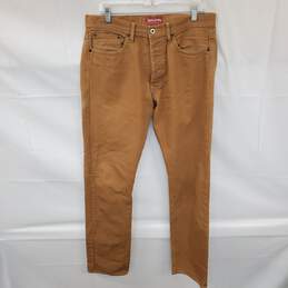 Mn Stronghold 5 Pocket Brown Denim Jeans Pants Sz 33 US