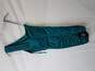 BCBG Maxazria Deep Jade Ruffle Draped Caci Dress Size 4 image number 2