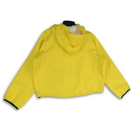 NWT Womens Yellow Long Sleeve Full-Zip Hooded Rain Jacket Size XL alternative image
