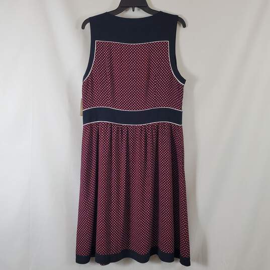 Coldwater Creek Women's Red Dress SZ 16 NWT image number 7