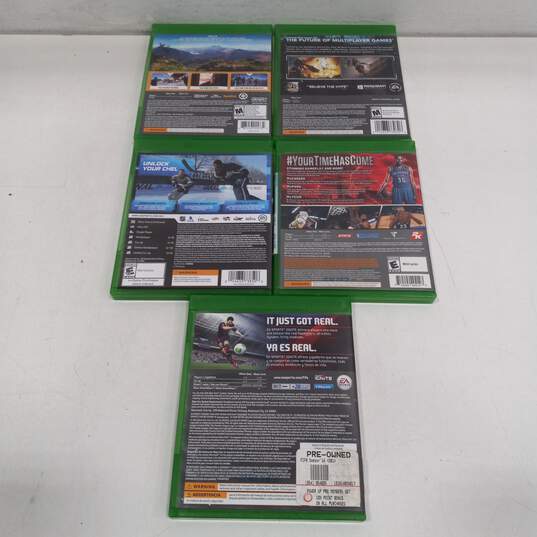 Bundle Of 5 Assorted Xbox One Games image number 3