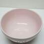 Pink 10 in. LOVE Ceramic Magenta Bowl Rae Dunn Artisan Collection image number 2