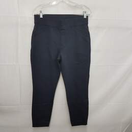 Spanx WM's Dark Blue Capri Rayon & Nylon Pants Size L/G