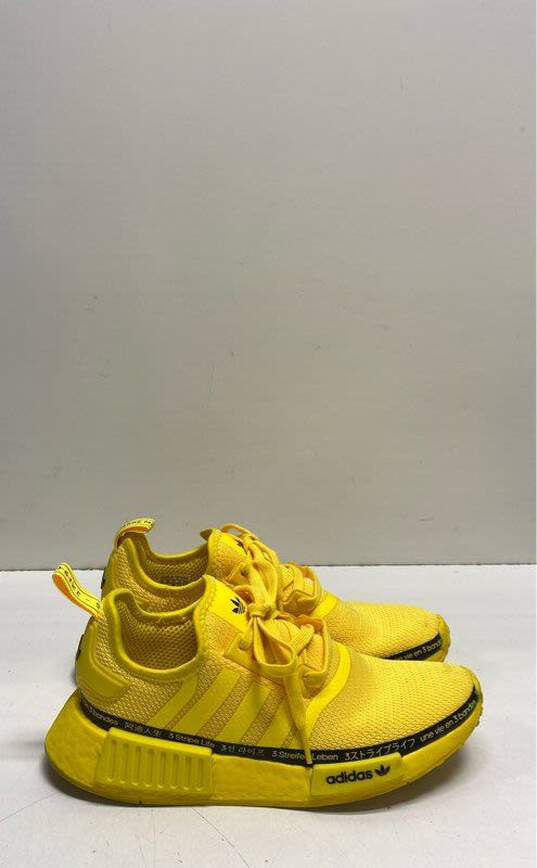 adidas NMD_R1 Beam Yellow Casual Sneakers Women's Size 6.5 image number 3