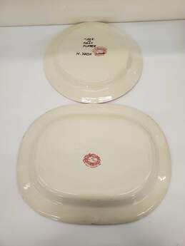 Set of 2 Jenny Lind Platter & Plates alternative image